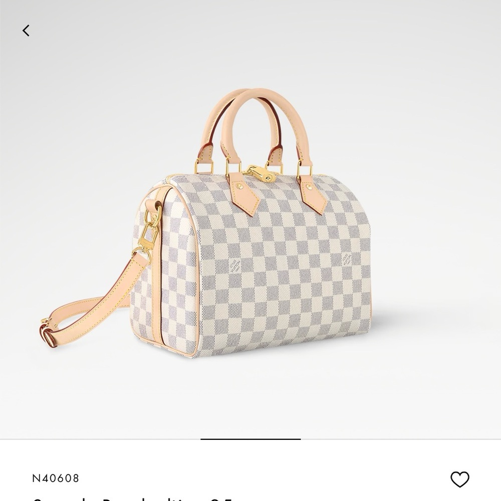 NEW LOUIS VUITTON Speedy Bandoulière 25